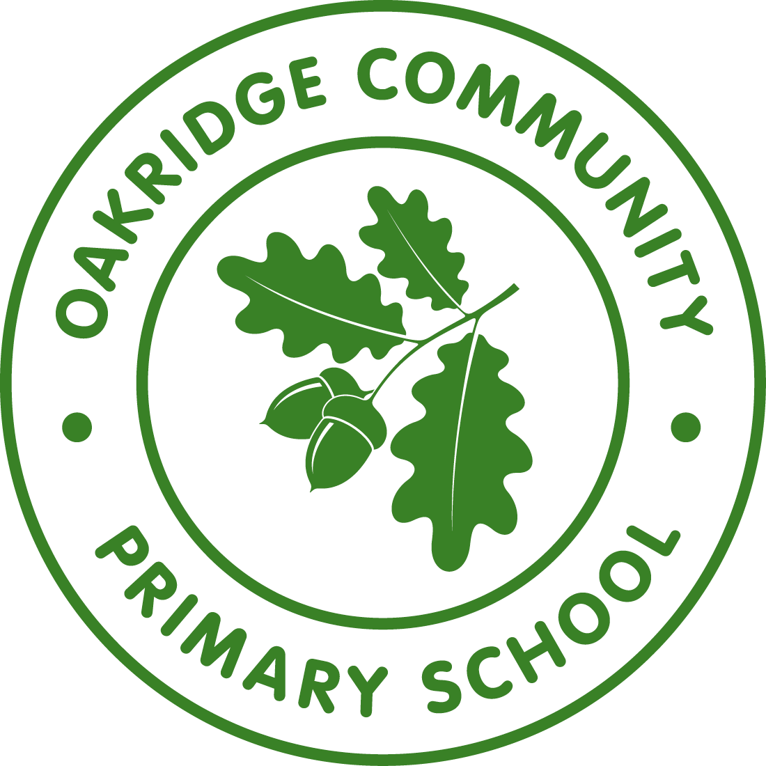 Oakridge Community Primary School Logo