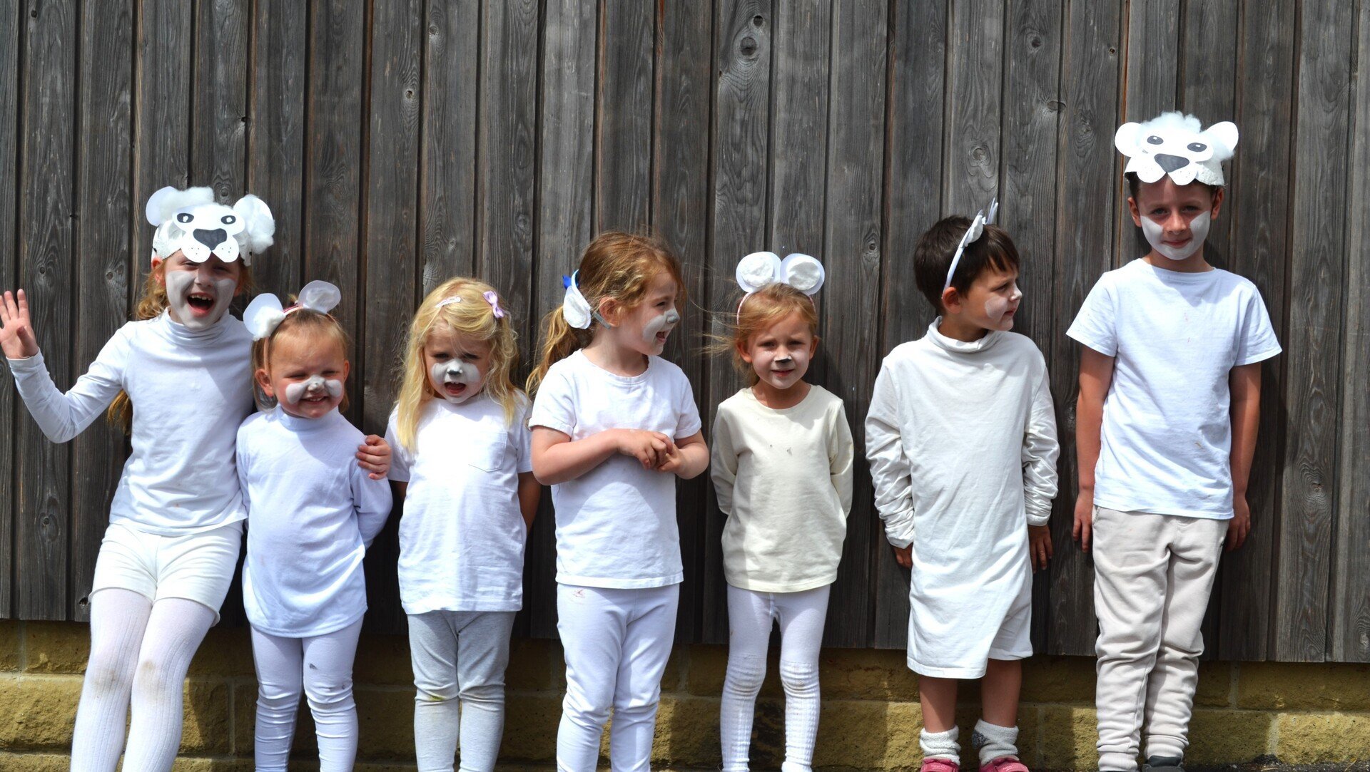 The Boyle And Petyt Primary School pupils in costumes