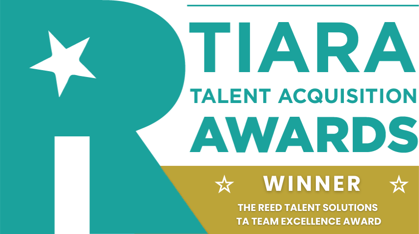 Tiara Talent Acquisition Award - the reed talent solutions TA team excellence award 2024